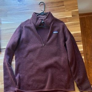 Patagonia better sweater quarter zip! Only worn a couple times!